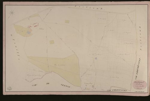 Tilly. Section C _ de Saulseuse _ 1re de 2 Feuilles