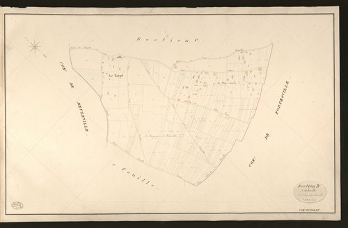 Torpt (Le). Section D _ d'Amberville _ 2e et dernière Feuille
