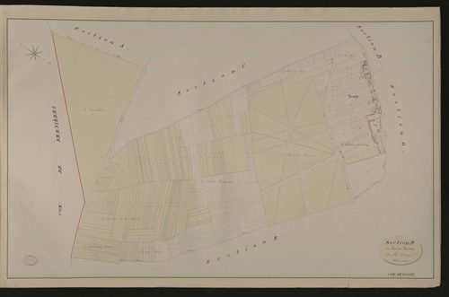 Tosny. Section D _ du Bois des Damet _ Feuille Unique