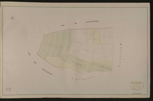Tosny. Section F _ de la Camme _ 1re de 2 Feuilles