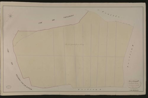 Tosny. Section F _ de la Grande Garenne _ 2e et dernière Feuille