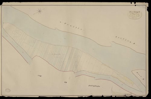 Tosny. Section G _ de la Côte des Elingues _ 5e et dernière Feuille