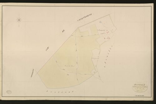 Tostes. Section A _ de la Cramponnière et de la Forêt _ 1re de 4 Feuilles