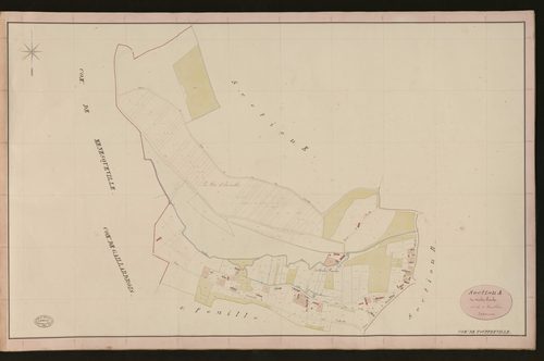 Touffreville. Section A _ du Moulin Panche _ 1re de 2 Feuilles
