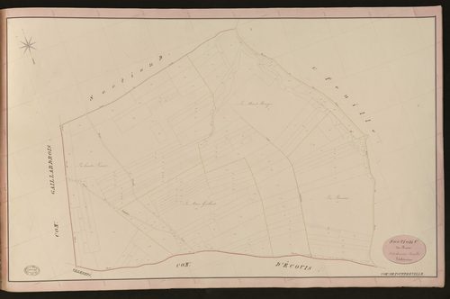 Touffreville. Section C _ des Brosses _ 2e et dernière Feuille