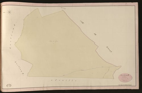 Touffreville. Section E _ de la Forêt _ 1re de 3 Feuilles