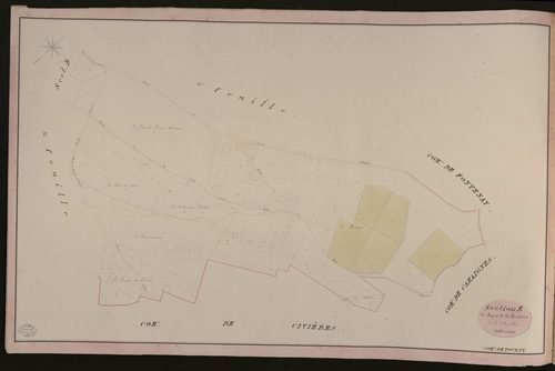 Tourny. Section E _ du Fay et de la Théroudière _ 2e de 3 Feuilles