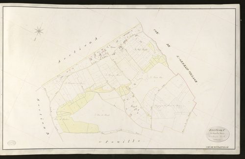 Toutainville. Section C _ de Mont-les-Mares _ 2e et dernière Feuille