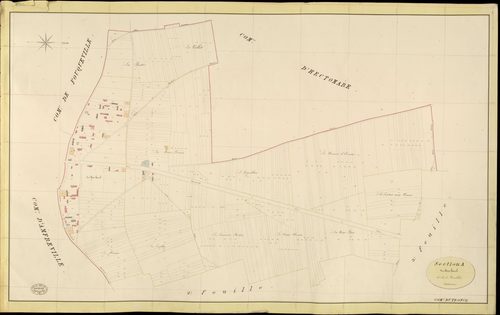 Troncq (Le). Section A _ du Bosc harel _ 1re de 3 Feuilles