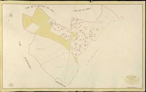 Troncq (Le). Section B _ du Bosc Fortier _ 2e et dernière Feuille