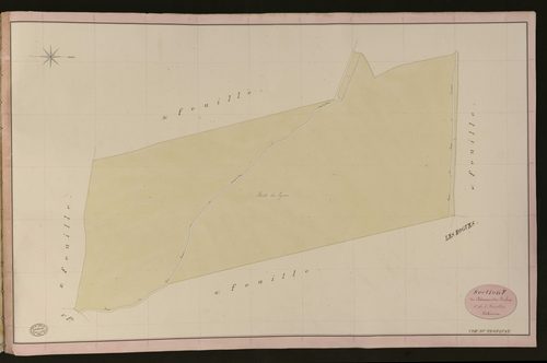 Tronquay (Le). Section F _ du Bâtiment et des Brulins _ 5e de 6 Feuilles