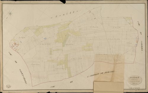 Val-David (Le). Section B _ de Berniencourt _ 2e et dernière Feuille