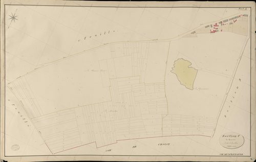 Vaux-sur-Eure. Section C _ Quinconce _ 2e de 3 Feuilles