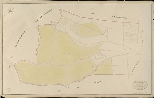 Vaux-sur-Eure. Section C _ du Mont Mirel _ 3e et dernière Feuille