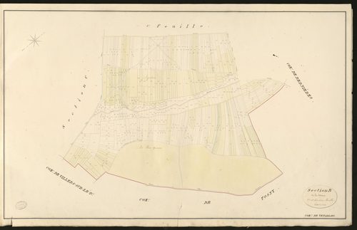 Venables. Section B _ de la Mare _ 2e et dernière Feuille