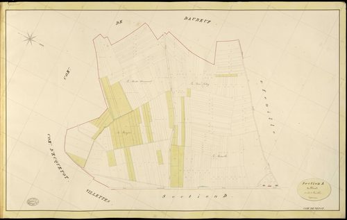 Venon. Section A _ du Plénard _ 1re de 2 Feuilles