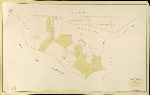 Venon. Section D _ du Village _ 1re de 2 Feuilles