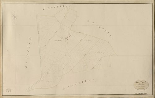 Verneuil-sur-Avre. Section F _ de la petite Livrée _ 2e de 4 Feuilles