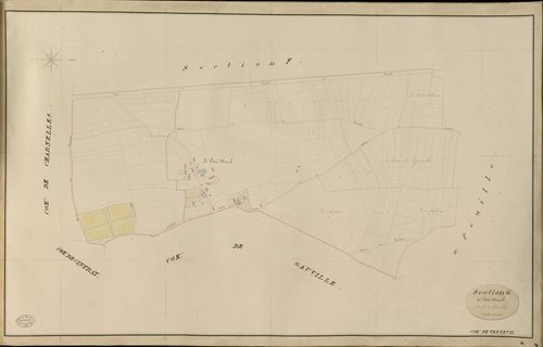 Verneuil-sur-Avre. Section G _ du Petit Mesnil _ 1re de 2 Feuilles