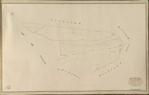 Verneuil-sur-Avre. Section H _ de la Chabotière _ 3e et dernière Feuille