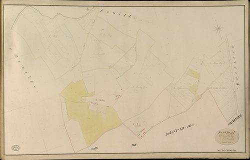 Verneuil-sur-Avre. Section I _ du hameau des Loges _ 2e de 4 Feuilles