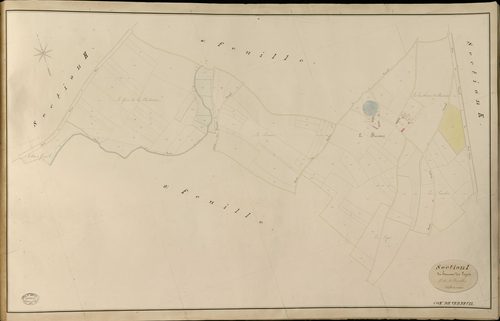 Verneuil-sur-Avre. Section I _ du hameau des Loges _ 3e de 4 Feuilles