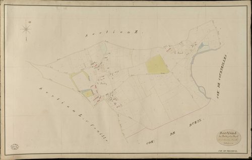 Verneuil-sur-Avre. Section L _ du Blouly et du Breuil _ 2e et dernière Feuille