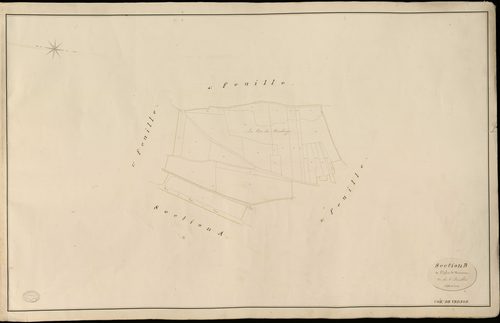 Vernon. Section B _ de l'Eglise de Vernonnet _ 2e de 6 Feuilles