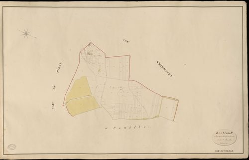 Vernon. Section B _ de la Queue d'Haye et des Couardes _ 5e de 6 Feuilles