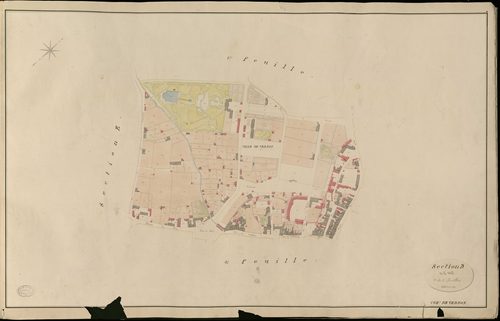 Vernon. Section D _ de la Ville _ 2e de 3 Feuilles