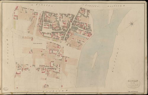 Vernon. Section D _ de la Ville _ 3e et dernière Feuille