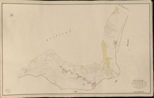 Vernon. Section H _ de la Rue de Normandie et du Grand Val _ 1re de 2 Feuilles