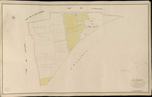 Vernon. Section I _ du Soucy _ 1re de 3 Feuilles