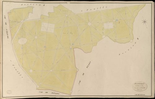 Vernon. Section I _ de la Forêt de Bizy _ 2e de 3 Feuilles