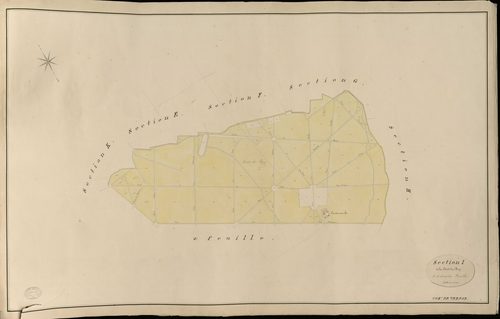 Vernon. Section I _ du Soucy _ 3e et dernière Feuille