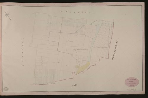 Vesly. Section D _ du Motté _ 2e de 3 Feuilles
