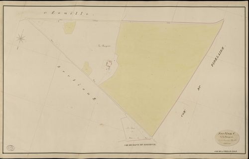 Vieille-Lyre (La). Section C _ de la Bourgeraie _ 2e et dernière Feuille