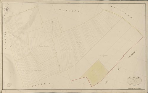 Villegats. Section B _ de Villegats _ 2e de 4 Feuilles