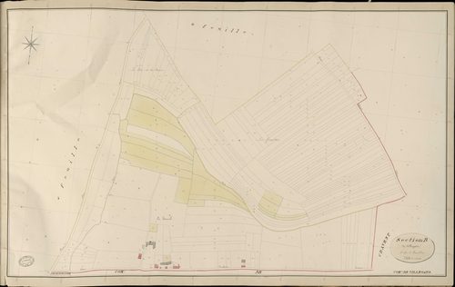 Villegats. Section B _ de Villegats _ 3e de 4 Feuilles