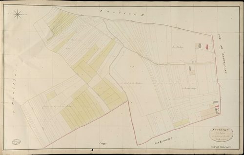 Villegats. Section C _ de la Couture _ 3e et dernière Feuille