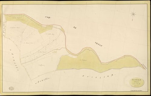 Villettes. Section A _ de Criquetot _ 2e de 4 Feuilles