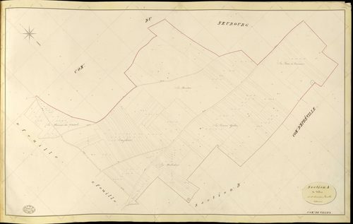 Villez-sur-le-Neubourg. Section A _ de Villez _ 4e et dernière Feuille