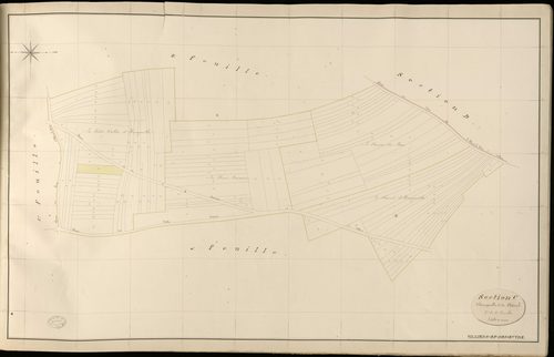 Villiers-en-Désœuvre. Section C _ d'Heurgeville et de Channel _ 3e de 5 feuilles