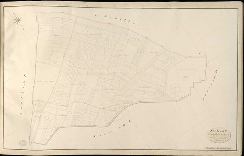 Villiers-en-Désœuvre. Section C _ d'Heurgeville et de Channel _ 5e et dernière feuille