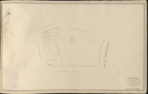 Villiers-en-Désœuvre. Section D _ de Villiers _ 2e de 6 Feuilles