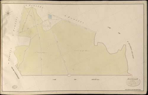 Villiers-en-Désœuvre. Section D _ de Villiers _ 4e de 6 Feuilles