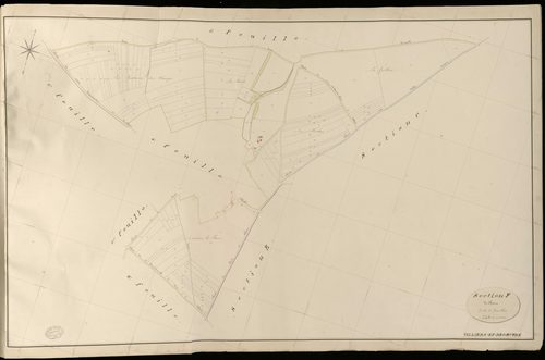 Villiers-en-Désœuvre. Section F _ de Chanu _ 3e de 5 Feuilles