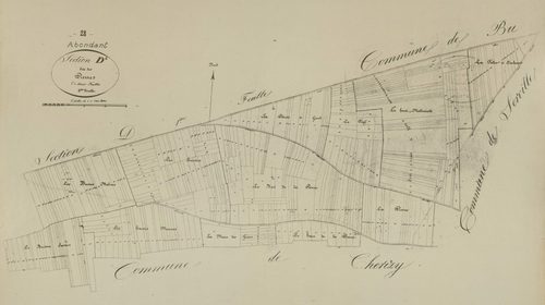 Section D, les Pierres, feuille 2.