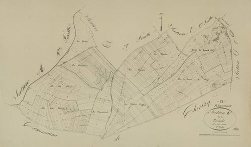 Section E, Brissard, feuille 1.