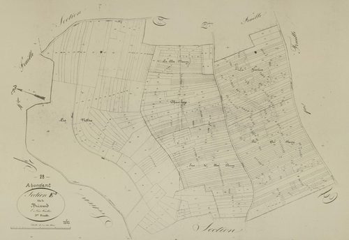 Section E, Brissard, feuille 3.